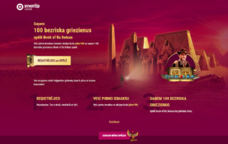 Synot Tip Latvia, casino bonus landing page